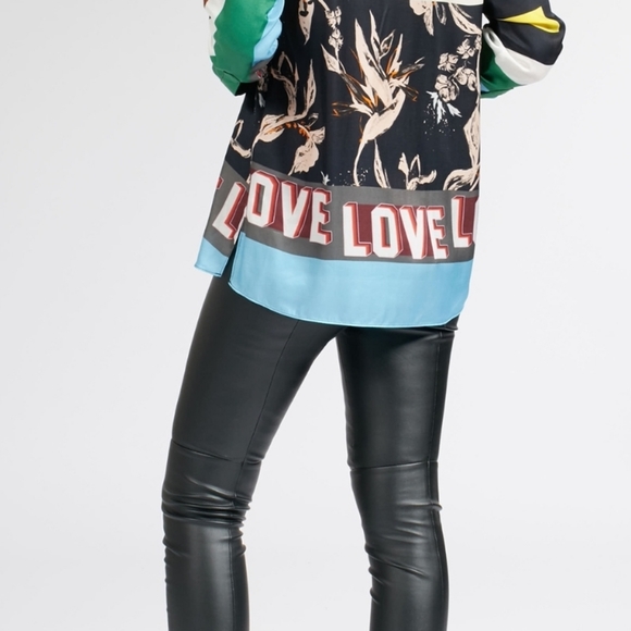 Dorothee Schumacher - Artistic Patch silk blend blouse - Size 2 - Picture 4 of 16